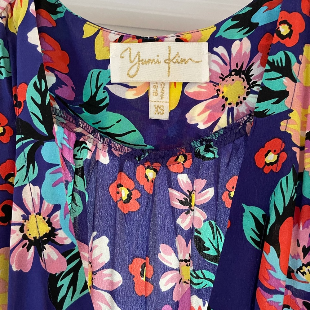 Yumi Kim - Silk Wrap Dress - size XS